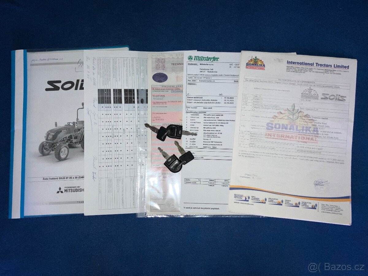 Malotraktor Solis 20 možnost odpočtu DPH - 12