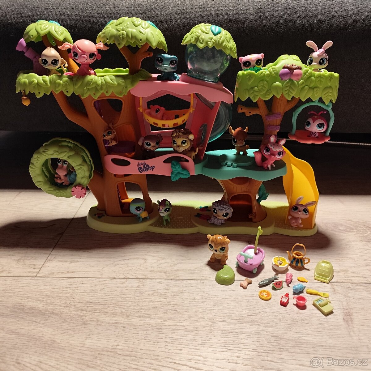 LPS stromový dům zvířátka a doplňky - 12