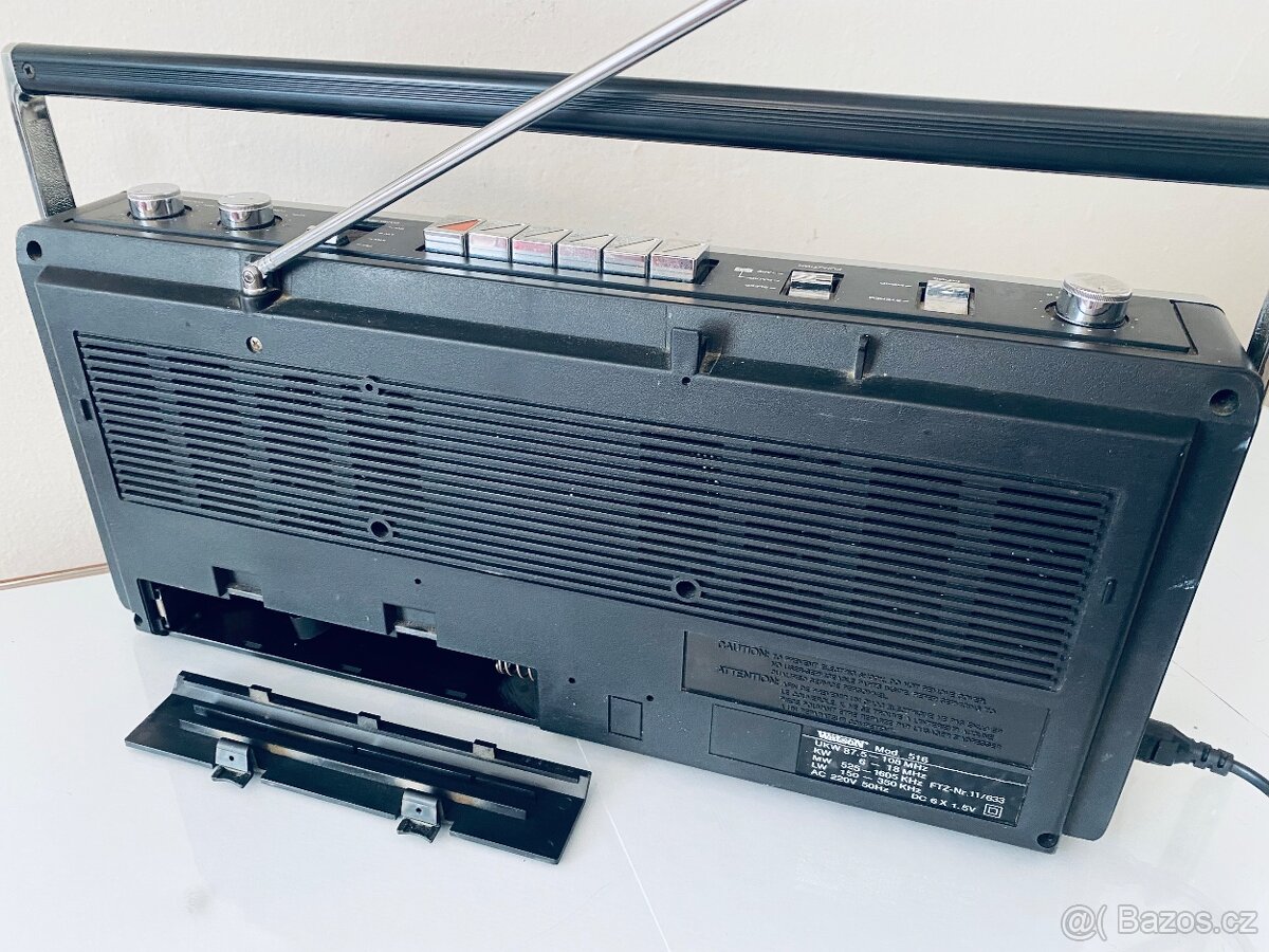 Radiomagnetofon Watson mod.516, 80.léta. - 12