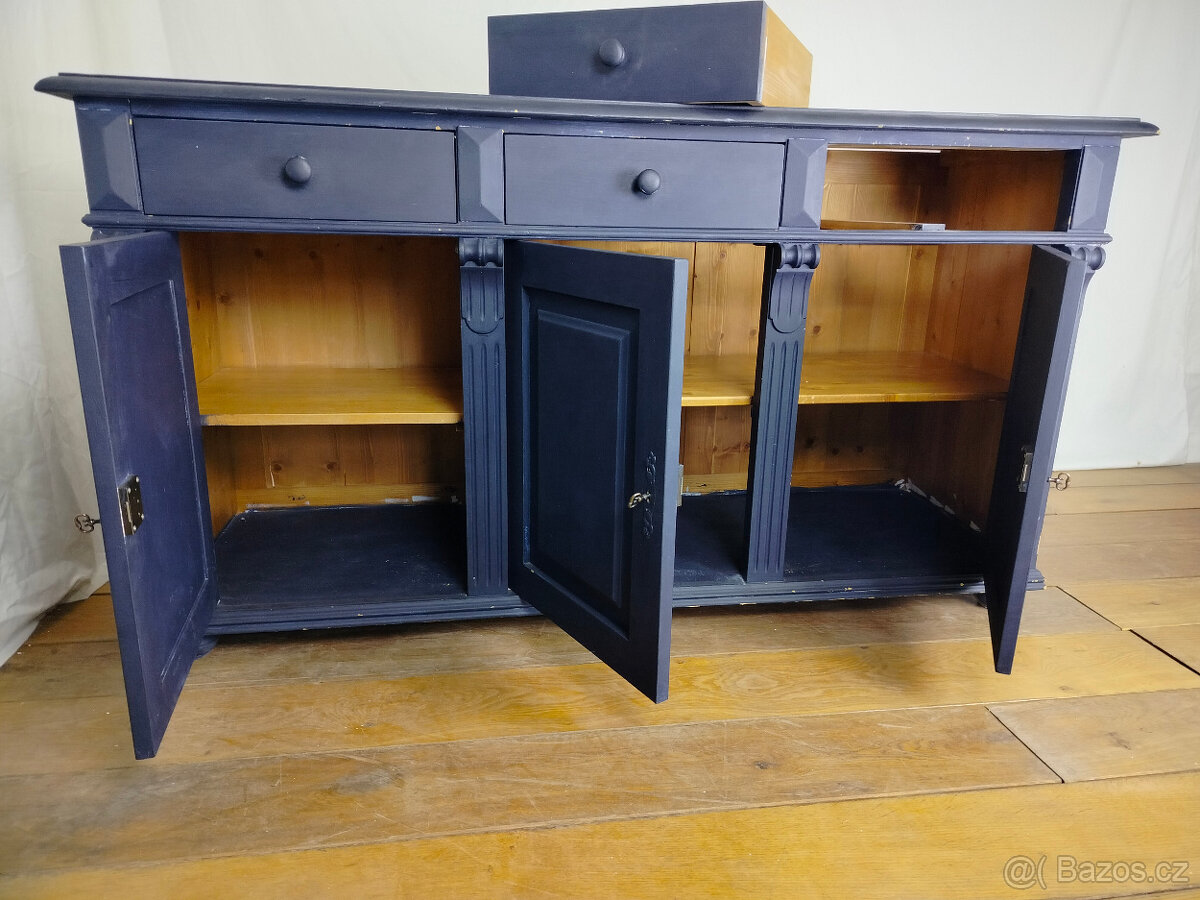 Komoda dřevěná - vhodná k renovaci - 12