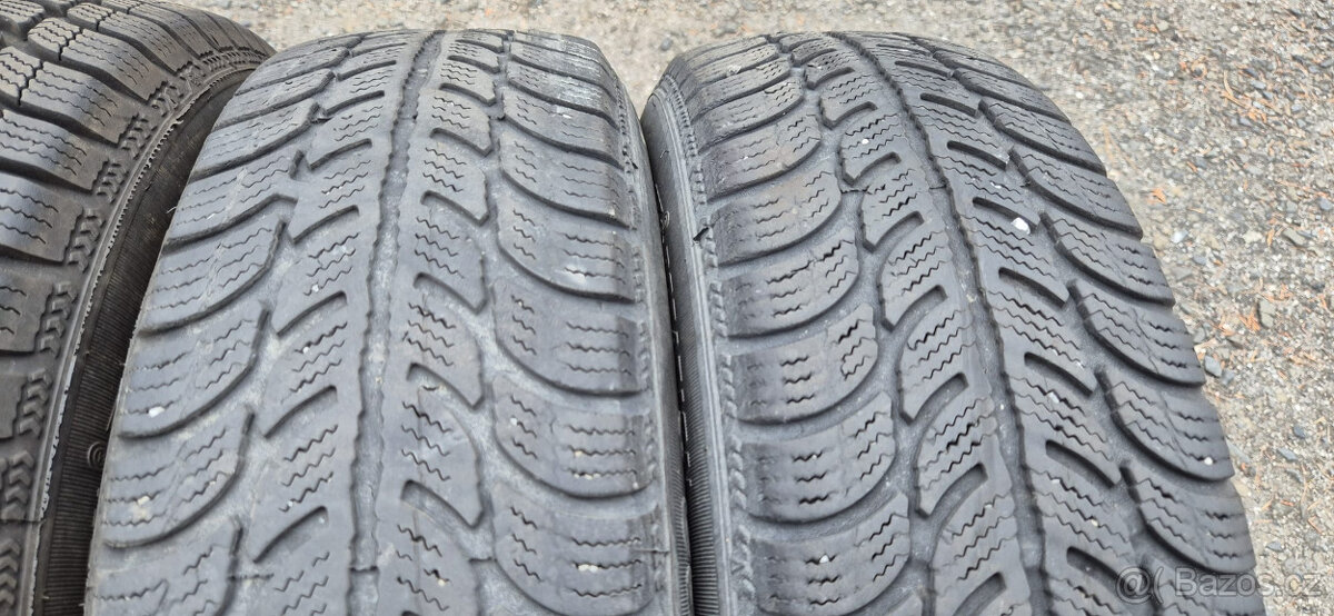 Plechové disky Škoda 5x100 5x14 ET35 165/70r14 Sava S3 zimní - 12