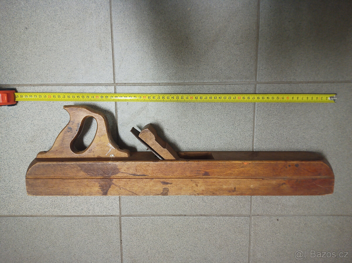 Sada historických retro dřevěných hoblíků + macek - 12