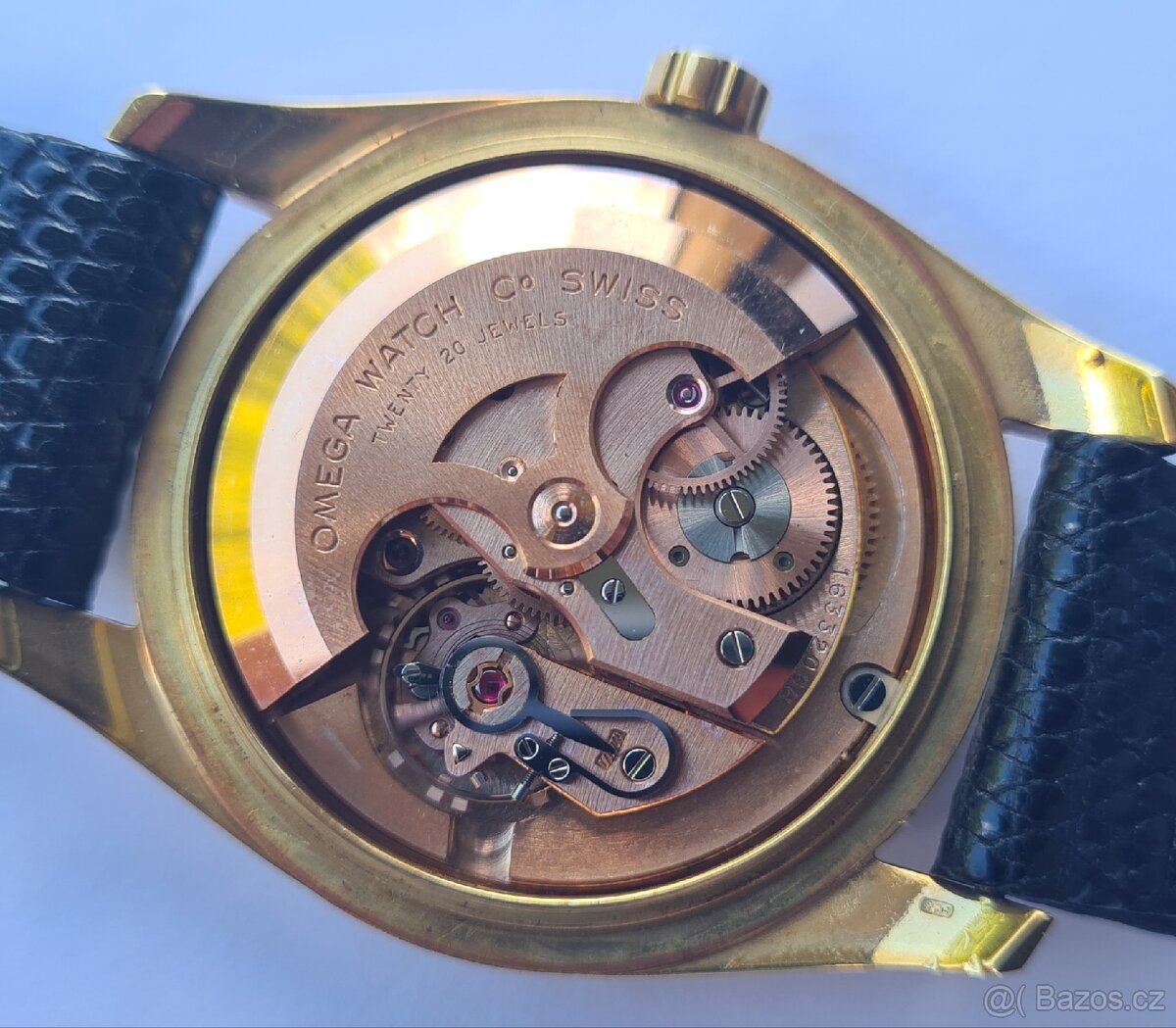 Zlaté náramkové hodinky Omega Seamaster Automatic 18K - 12