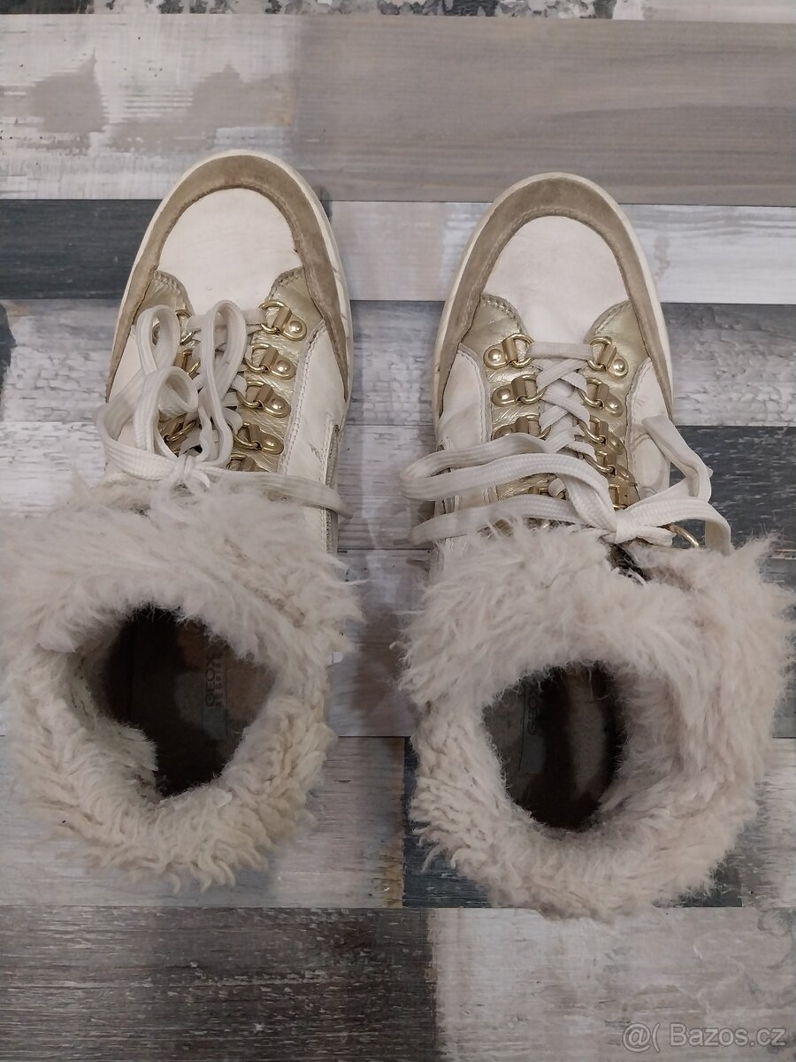 Dívčí zimní boty 37 Geox 2x - 12