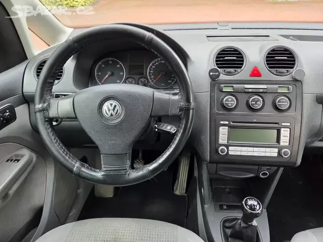 VW Caddy 1.9TDI 77kW 2009,tažné,bez koroze,serviska - 12
