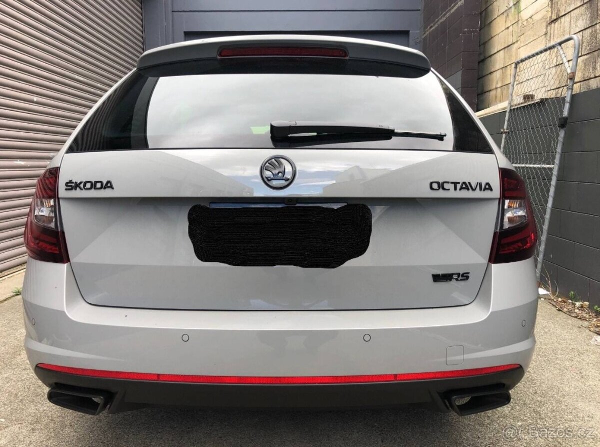 ŠKODA nápisy ČIERNE / CHROMOVE - 12