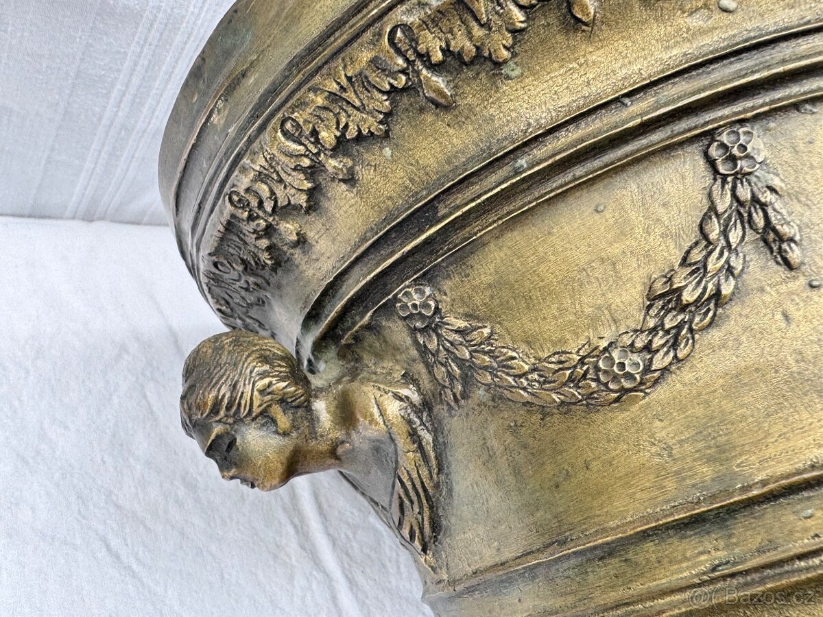 HMOŽDÍŘ BRONZ OBR UNIKÁT 13,6 kg těžký NÁDHERNÝ A JEDINEČNÝ - 12