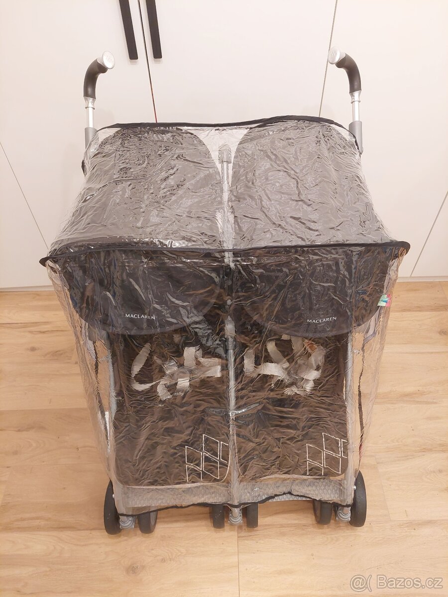 Kočárek golfky pro dvojčata Maclaren Twin Techno - 12