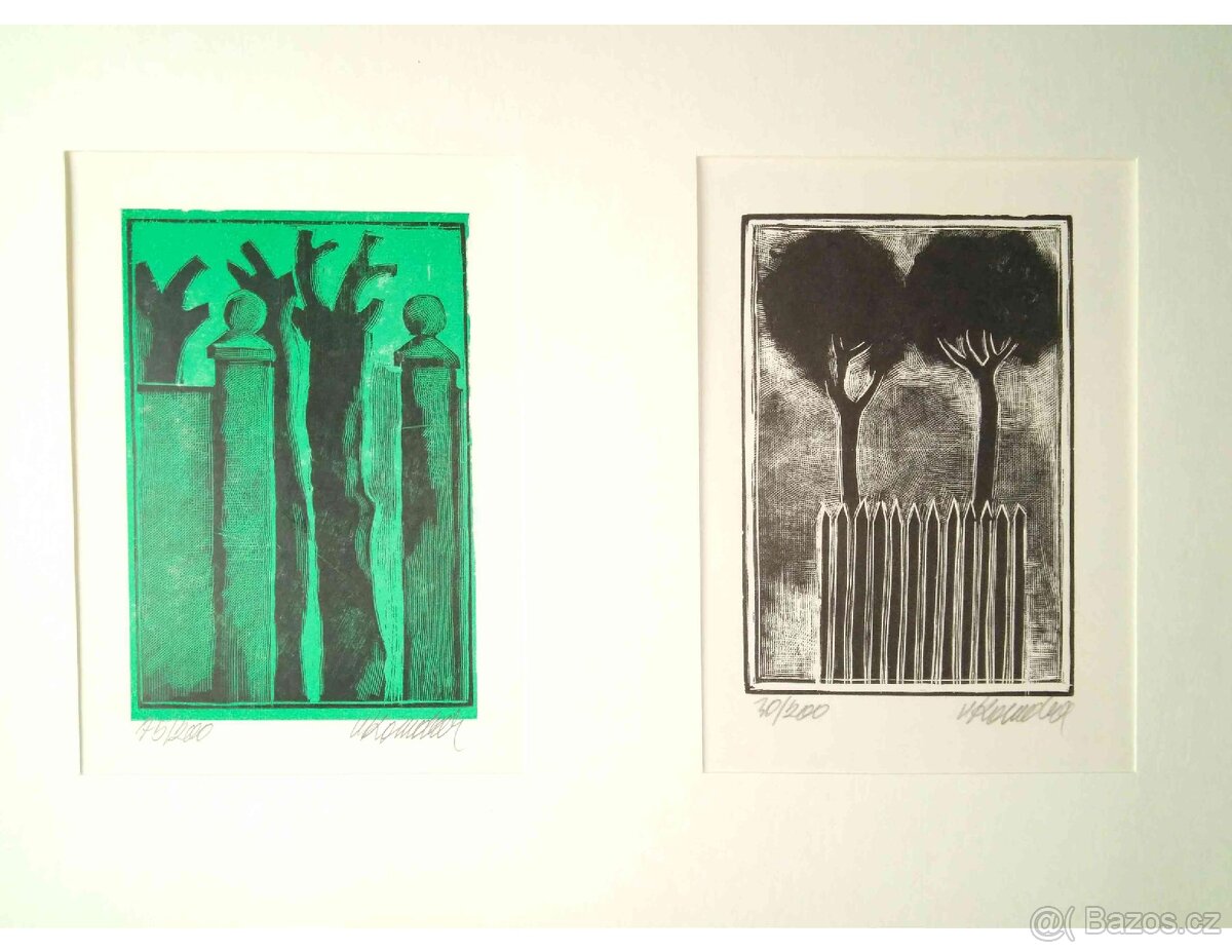 Vladimír Komárek - grafika 1.část - 12