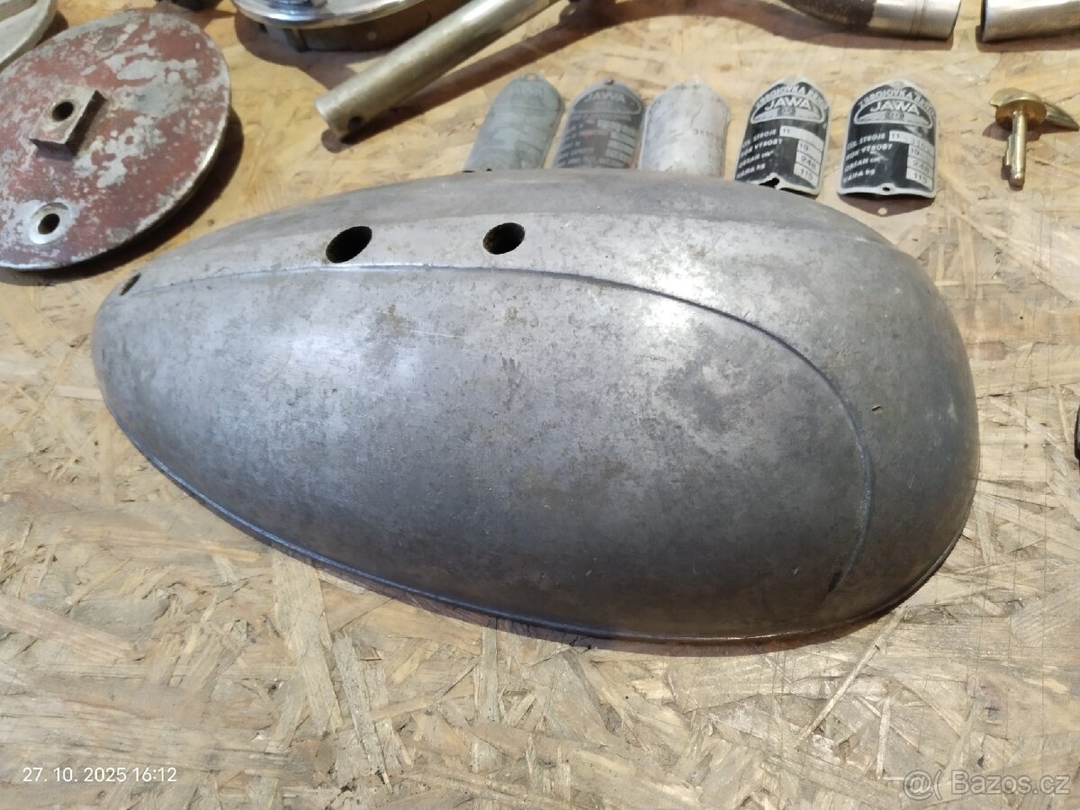 Jawa pérák FJ, Zbrojovka, Ogar 350 - díly - 12
