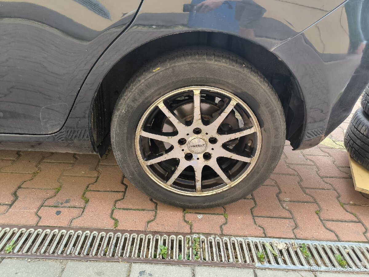 Letní ALU kola DEZENT 205/55/16 , 5x114,3, ET45 - 12