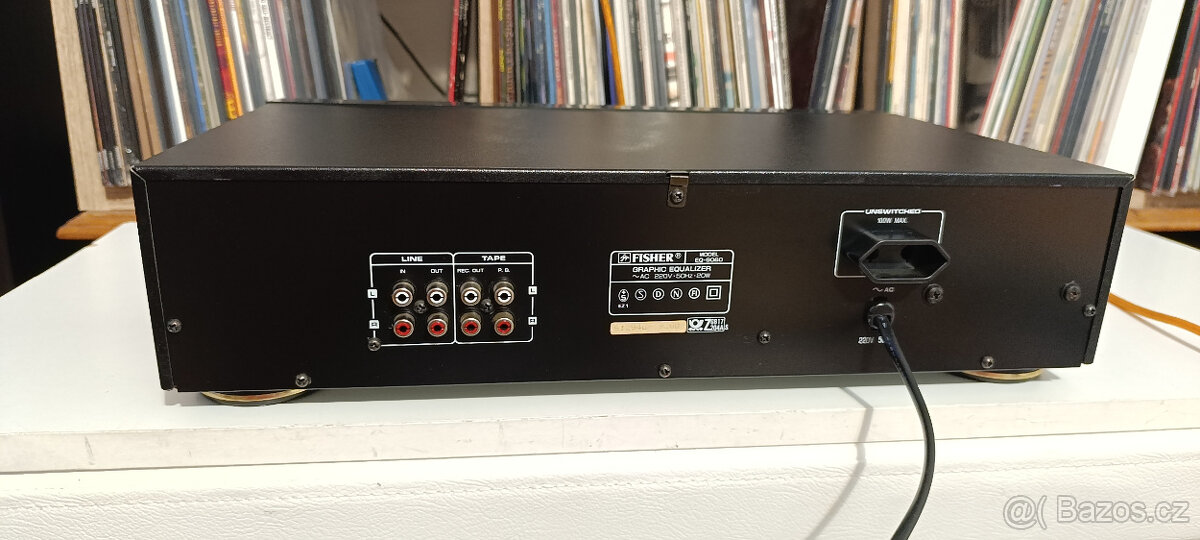 FISHER EQ-9060 Stereo Graphic Equalizer / Analyzer - 12