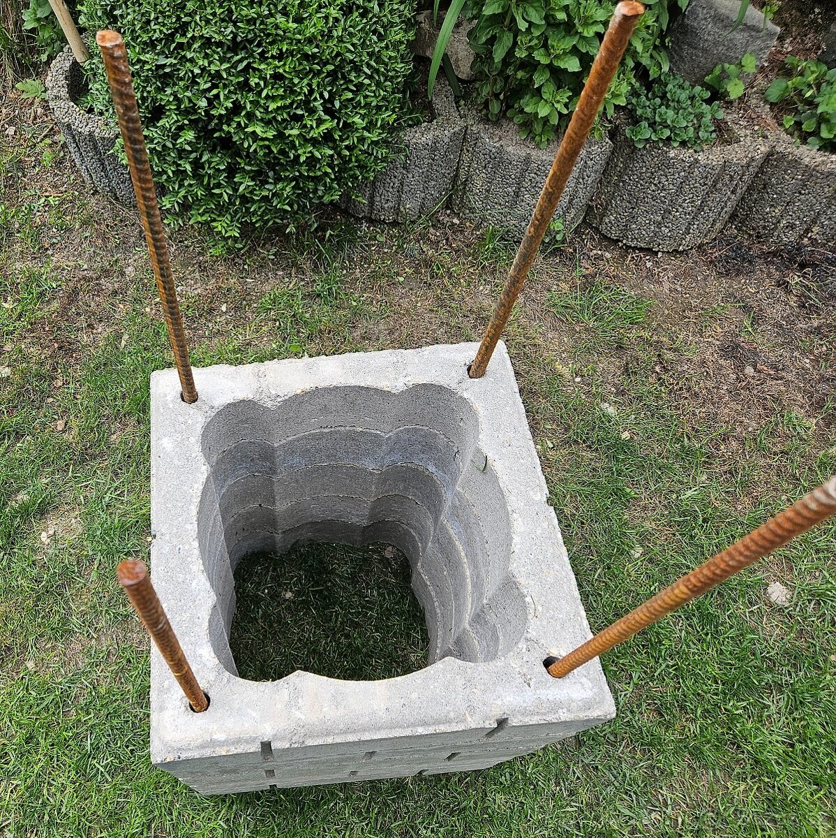 Komínové tvárnice 39x39 cm - 12