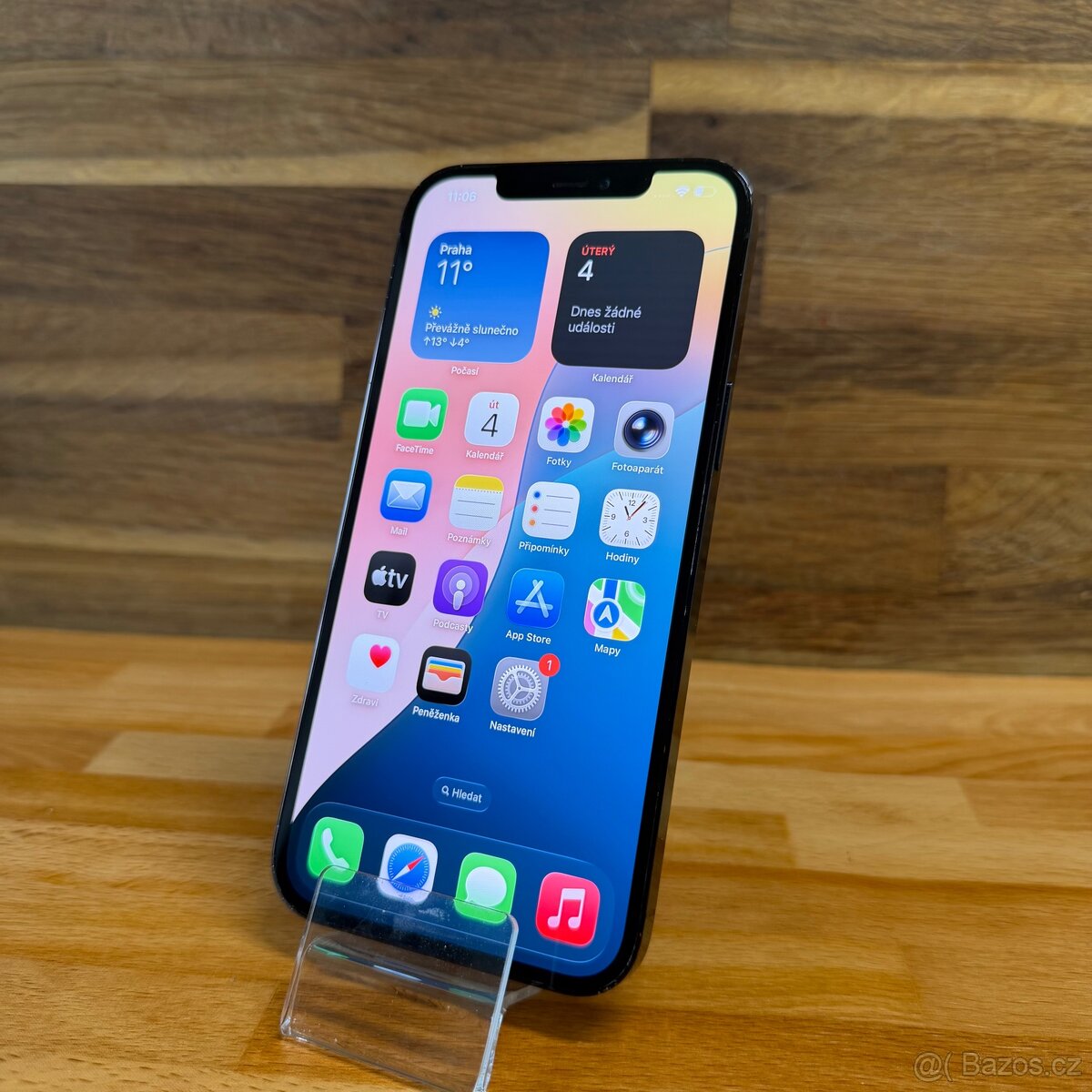 IPhone 12 Pro Max 128GB, modrý, 100% baterie (rok záruka) - 12