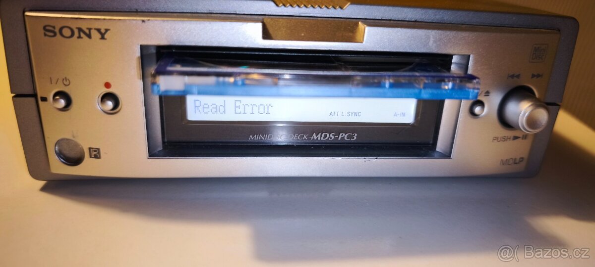 Minidisk Minidisc Sony MDS Pc3, příslušenství,čti popis - 12