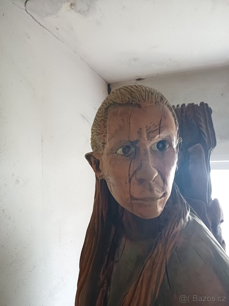 Dřevěná socha, dřevořezba - 12