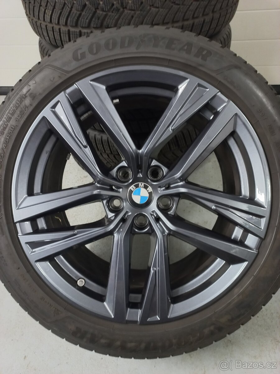 BMW 4 G26 i4 zimní Styling 853 Goodyear 245 45 R18 8 mm - 12
