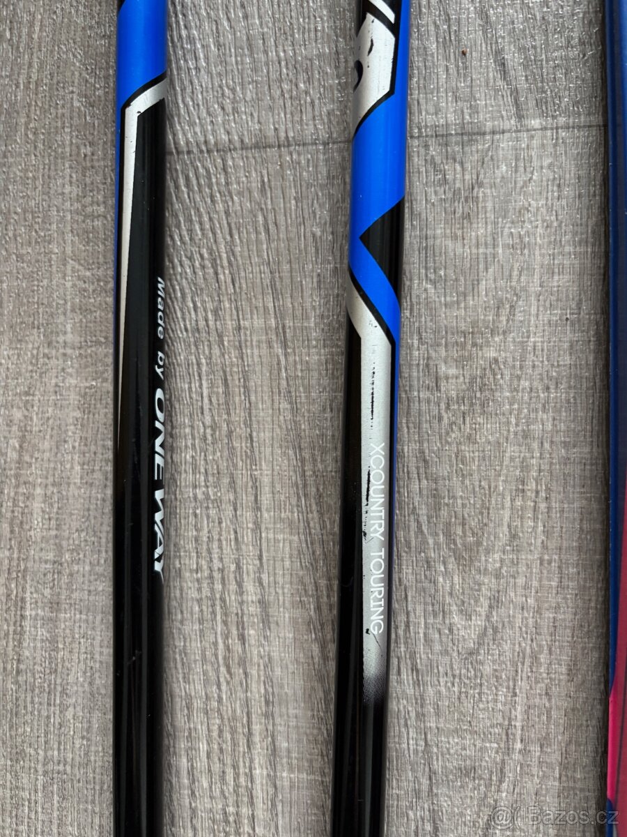 Běžky Sporten 150cm, boty EUR35, hůlky 110cm - 12