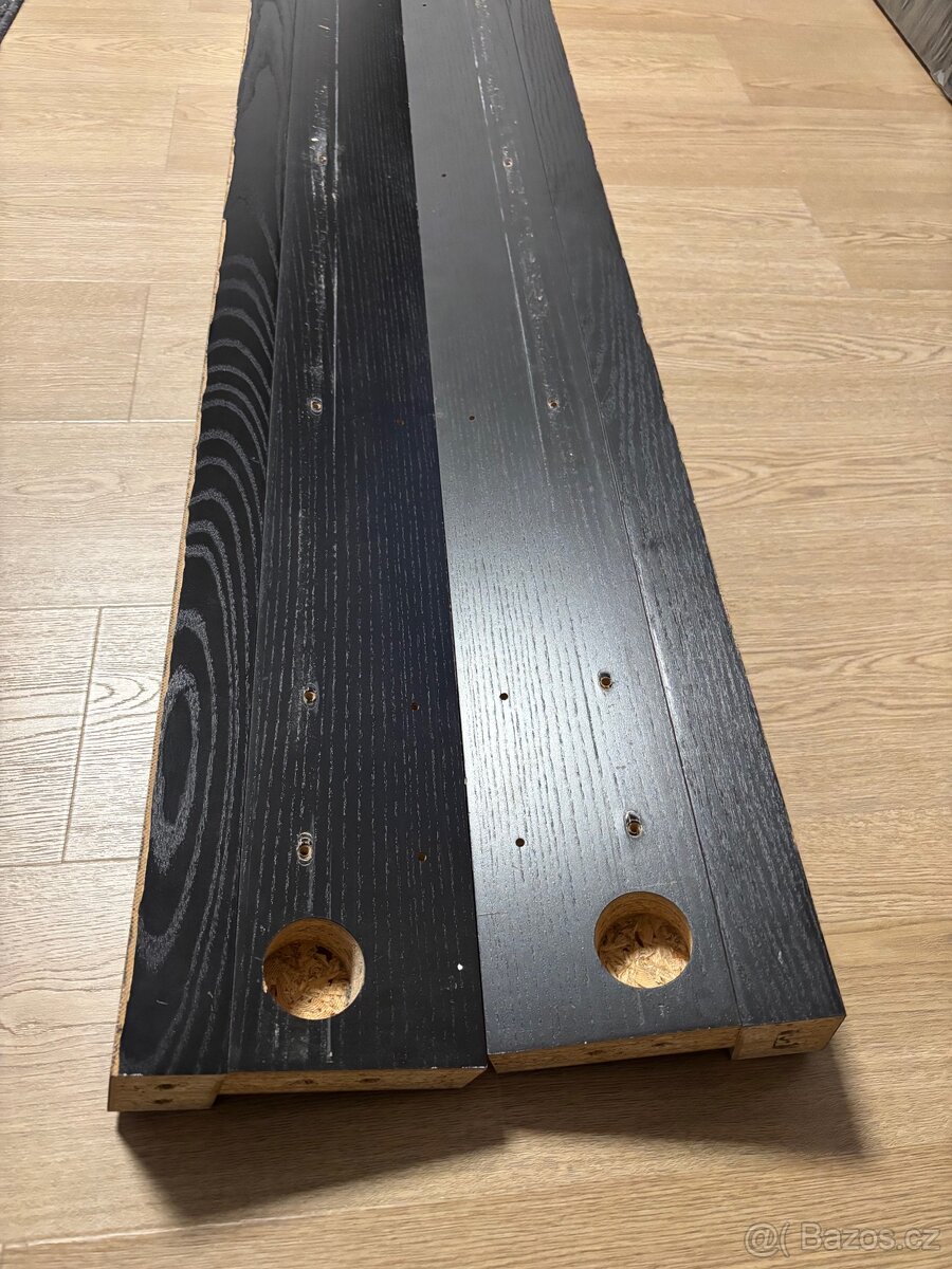 Ikea malm postel 160 200 cerna nizka - 12