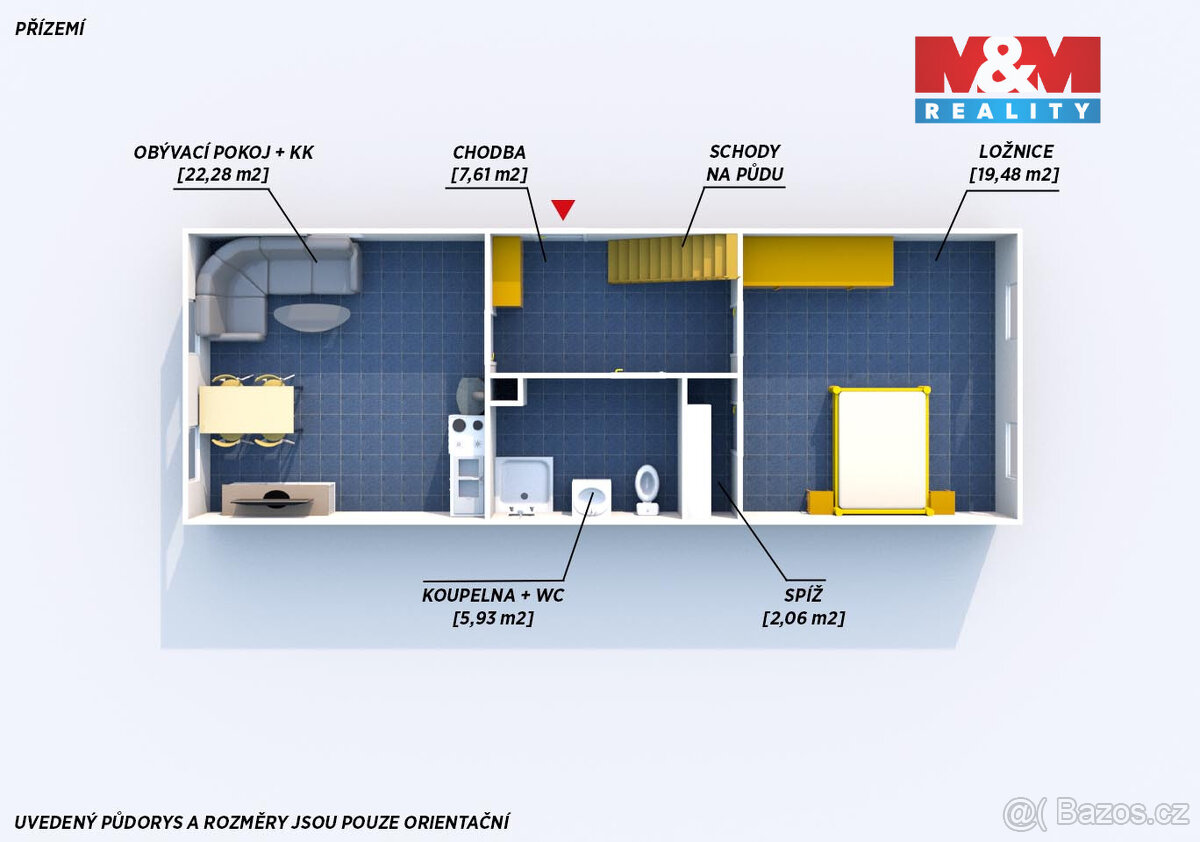 Prodej chalupy, 57 m², Štětkovice - 12