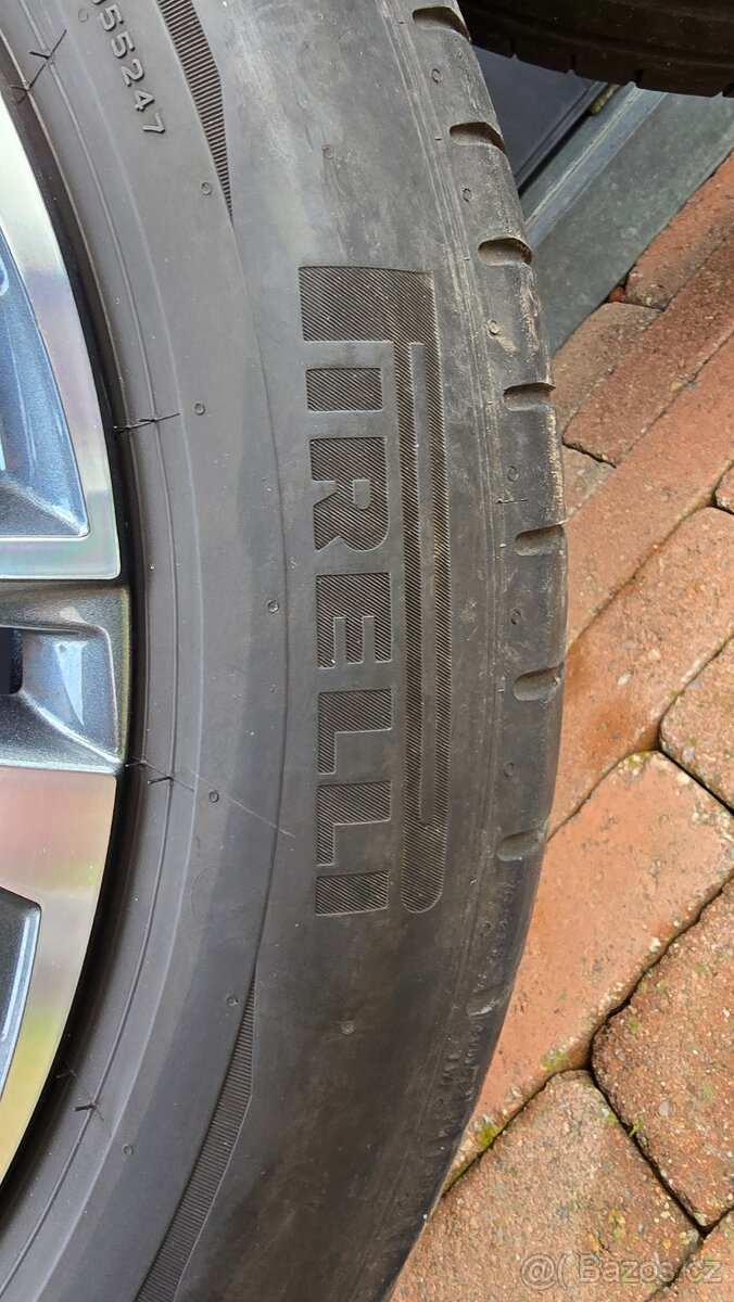 Orig AL kola Cursa 19" Škoda Kodiaq + PNEU 3 mm - 12