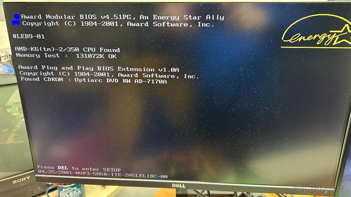 Retro PC AMD K6-2 @350MHz, 128MB RAM, Win 98SE - 12