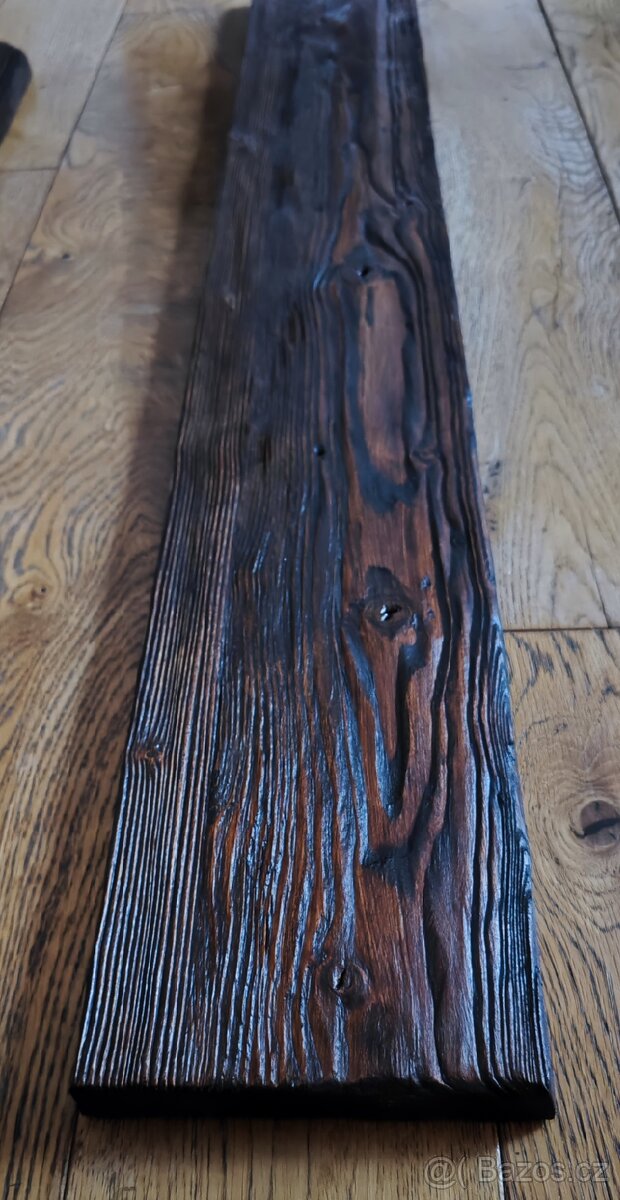 Prodám rustikální police - 12