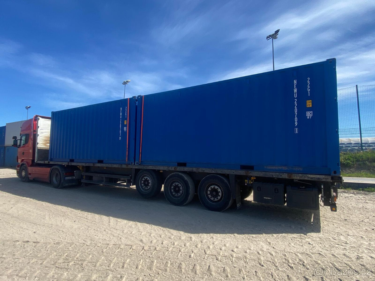 Nový lodní kontejner rv 2024  one way dv 20“ HC 40" - 12