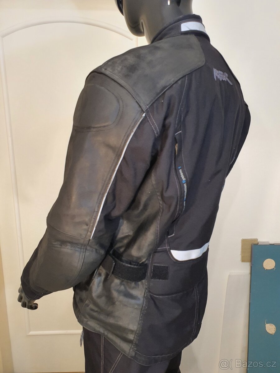 Mohawk MVS-1 Kůže / Textil bunda na moto BMW XL - 12