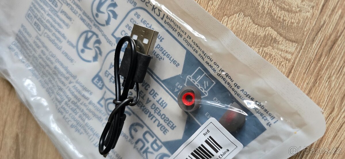 Bluetooth sluchátka přes krk v červené barvě - 12