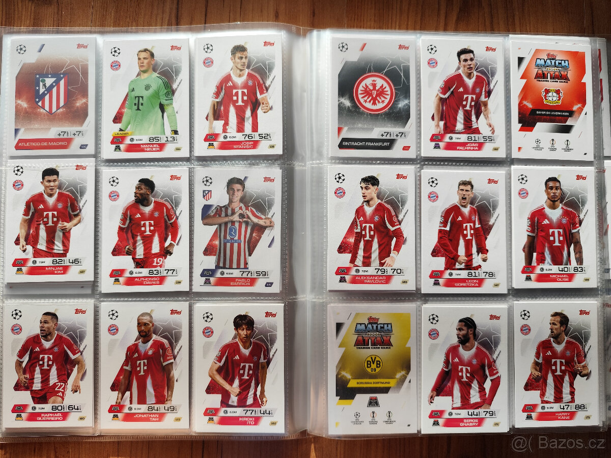 Fotbalové kartičky Match Attax 2025/26 ... obyčajné - 12