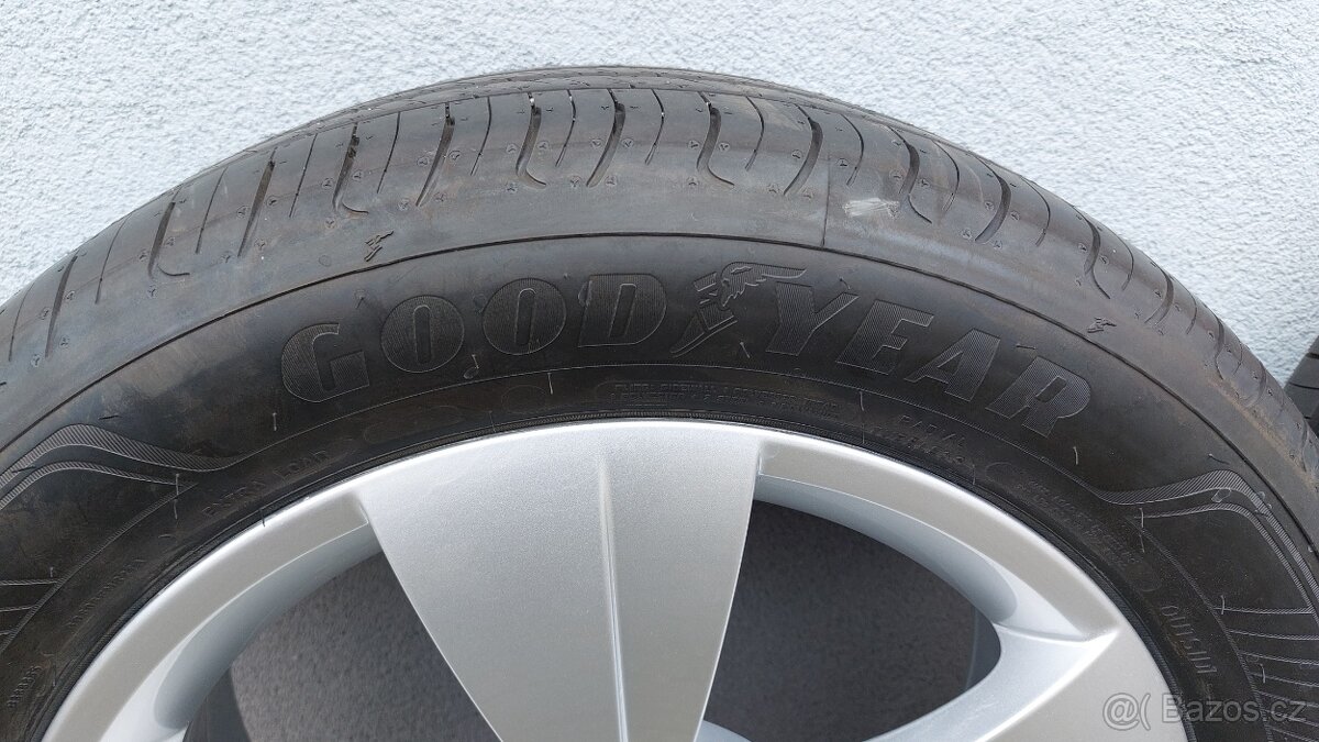 Alu kola 5x112 r17 Triton originál Škoda Superb - 12