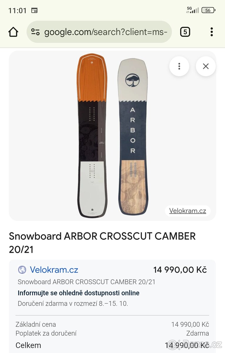 Snowboard komplet 165MW Arbor, Nidecker, Flow - 12