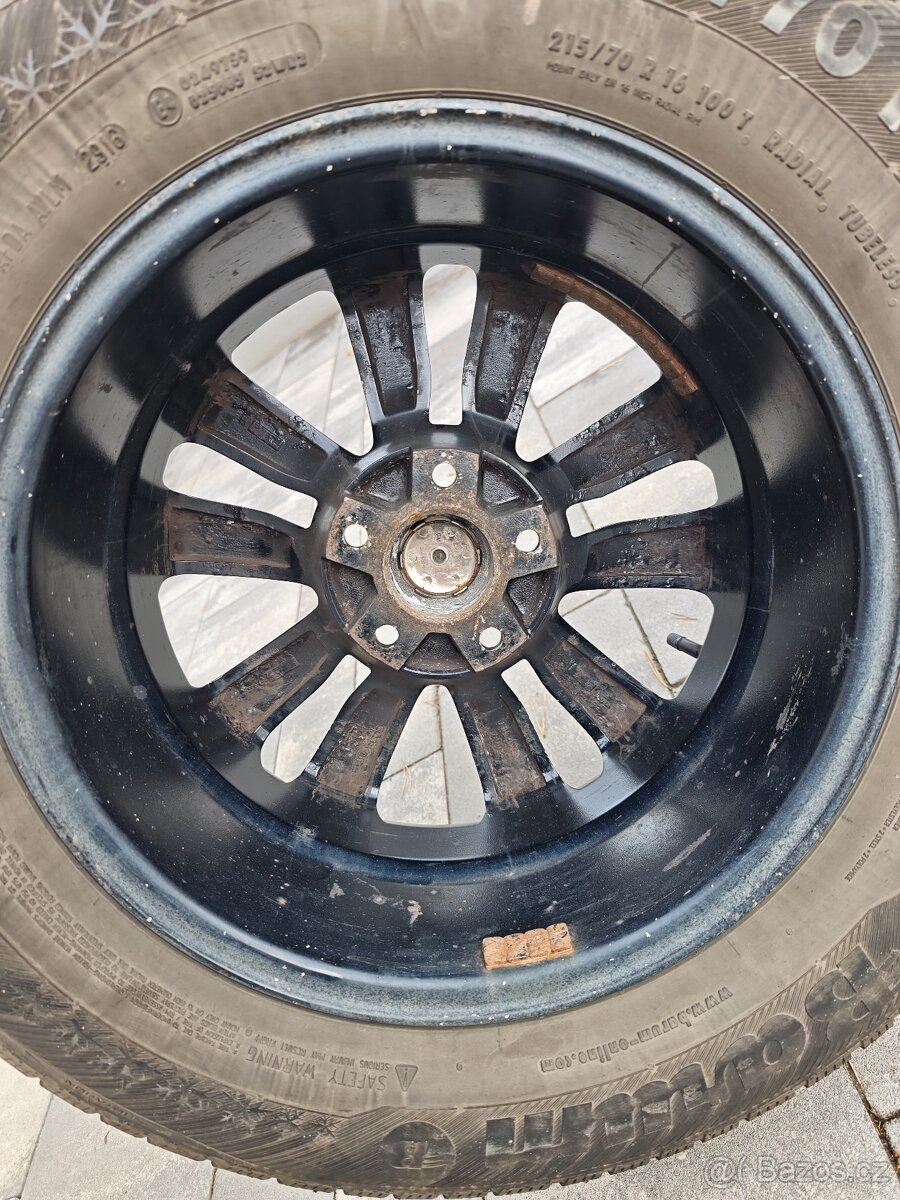 Alu kola Kia Sportage + zimní pneu 215/70 R16 - 12