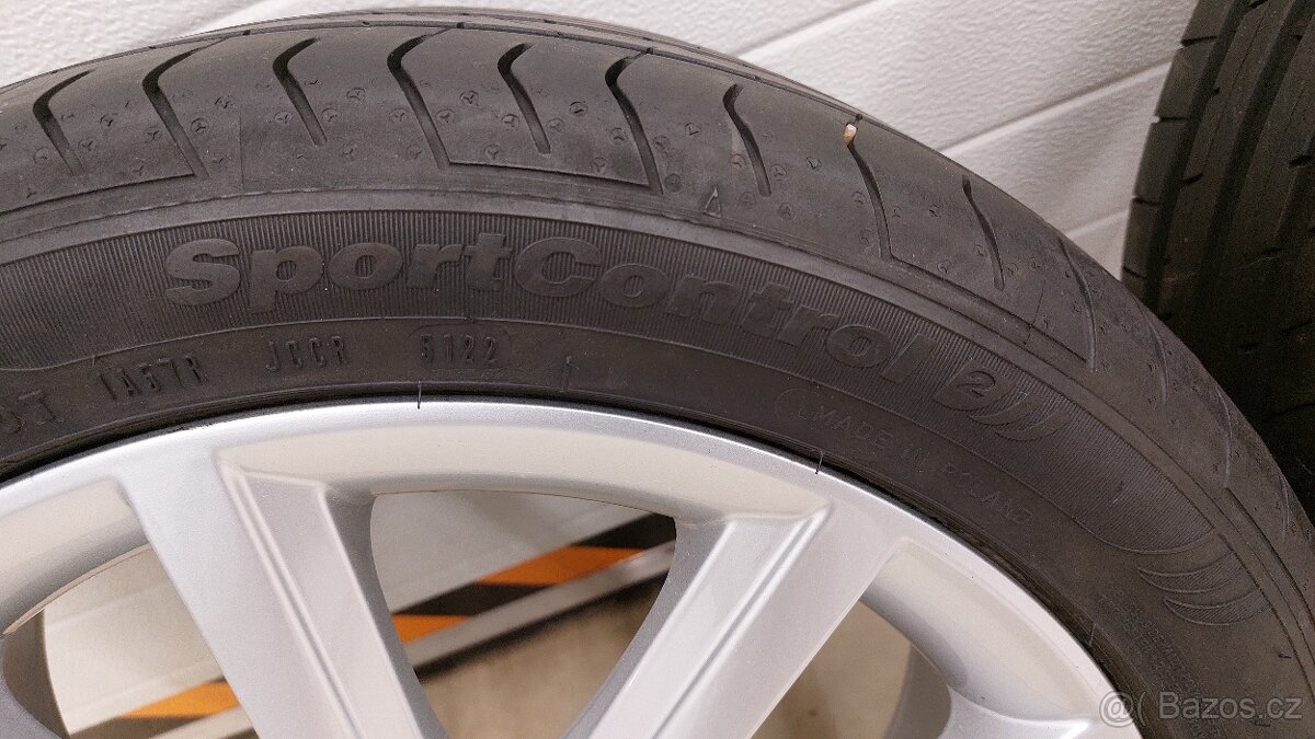 Alu kola 5x112 r17 Teron origo. škoda Octavia III 225 45 r17 - 12