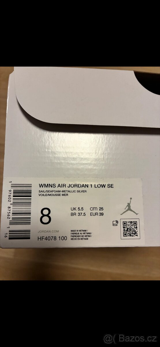 Jordan 1 Low tenisky, vel. 39 - 12