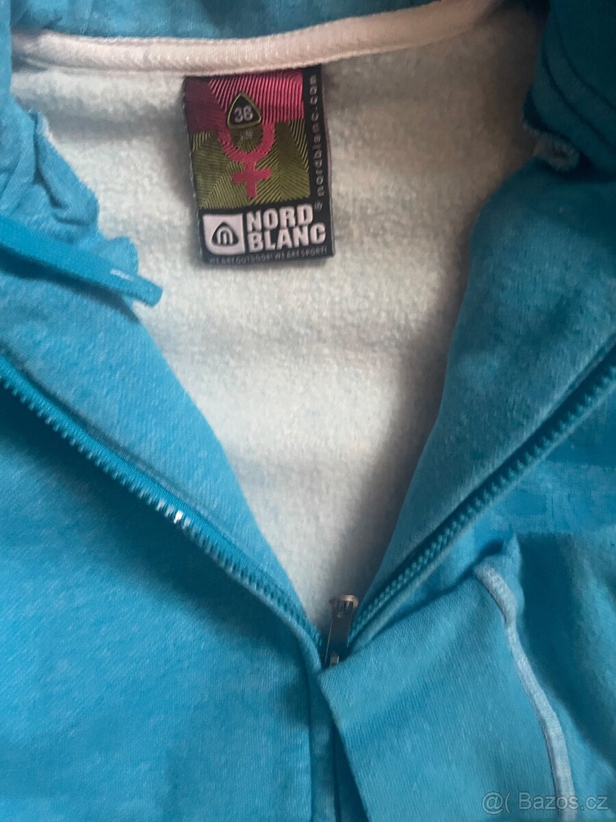 Zimní set zn. Kilpi vel. 34, modrá mikina, kalhoty/modré, bu - 12