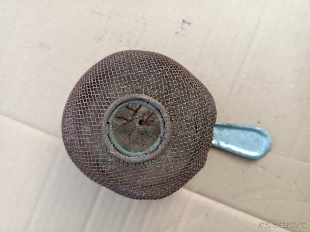 Pletený koš s víkem nádoba na prádlo aj. na chalupu chatu - 12