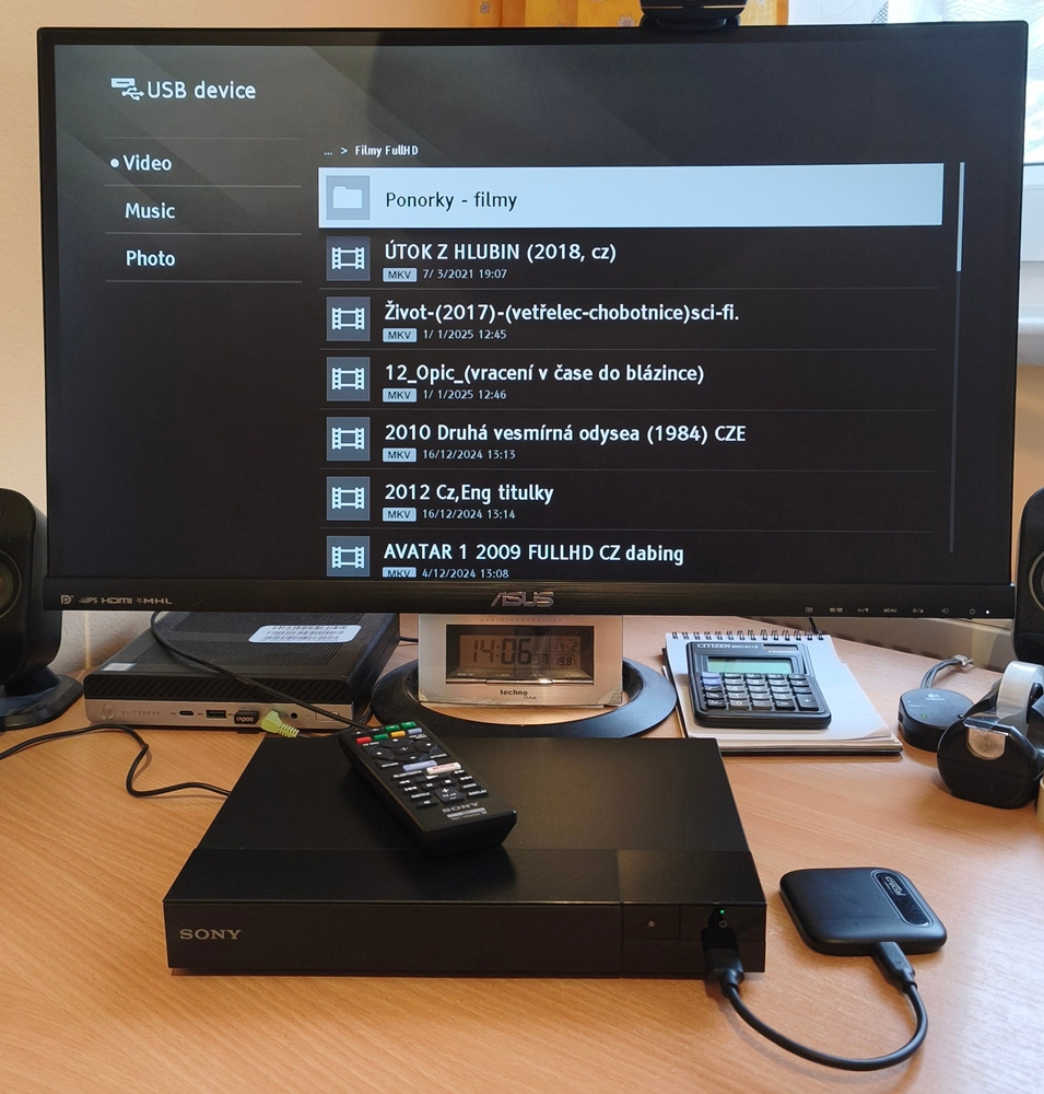 Blu-ray DVD přehrávač SONY - SUPER STAV - 12