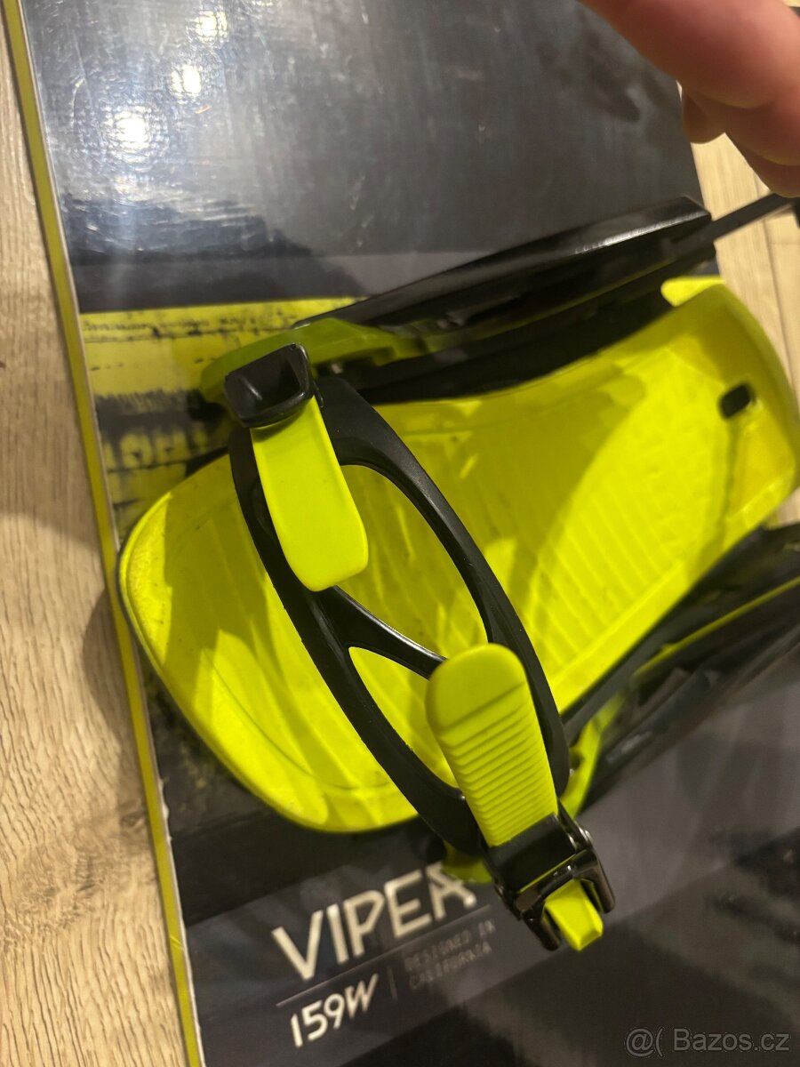 Snowboard Flow Viper 159W plus vazani Gravity - 12