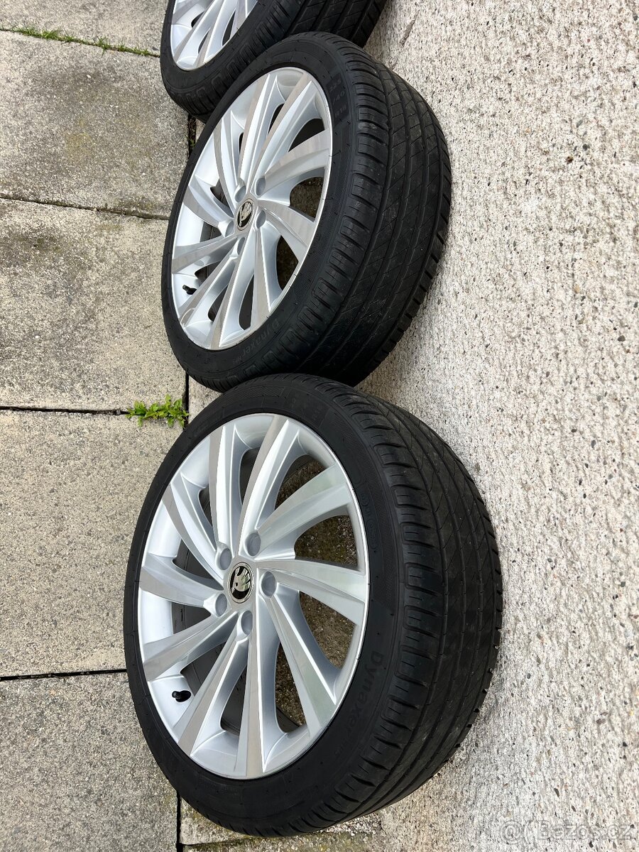 Sada alu Škoda PERSEUS R18 5x112 - 12