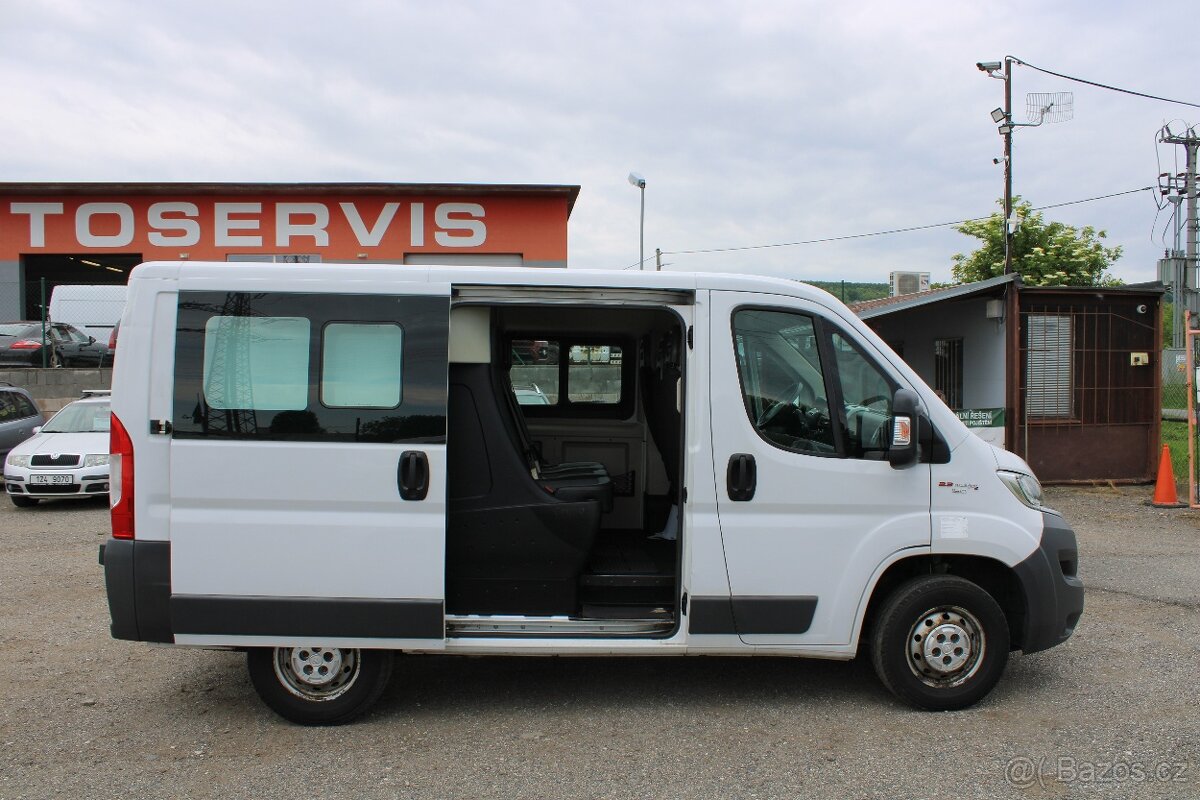 Fiat Ducato 2,3JTD 96KW, 7 - MÍST, KLIMA, r.v. 2017 - 12