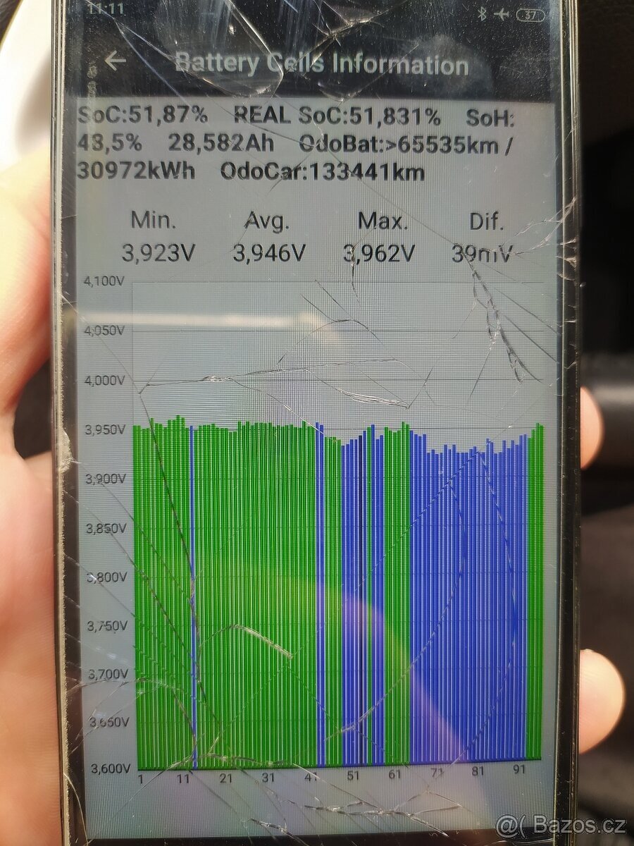 Elektromobil Renault Fluence Z.E. r.v.2012, dojazd 50km - 12
