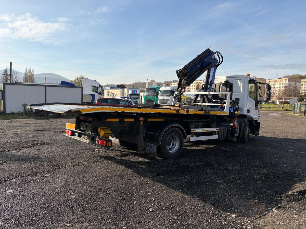 hákový nosič kontejnerů Iveco Eurocargo 120 hydraulická ruka - 12