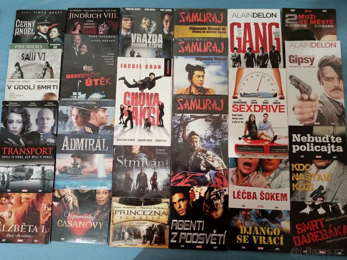 Stovky orig.DVD v pošetkách od 9 Kč - 12