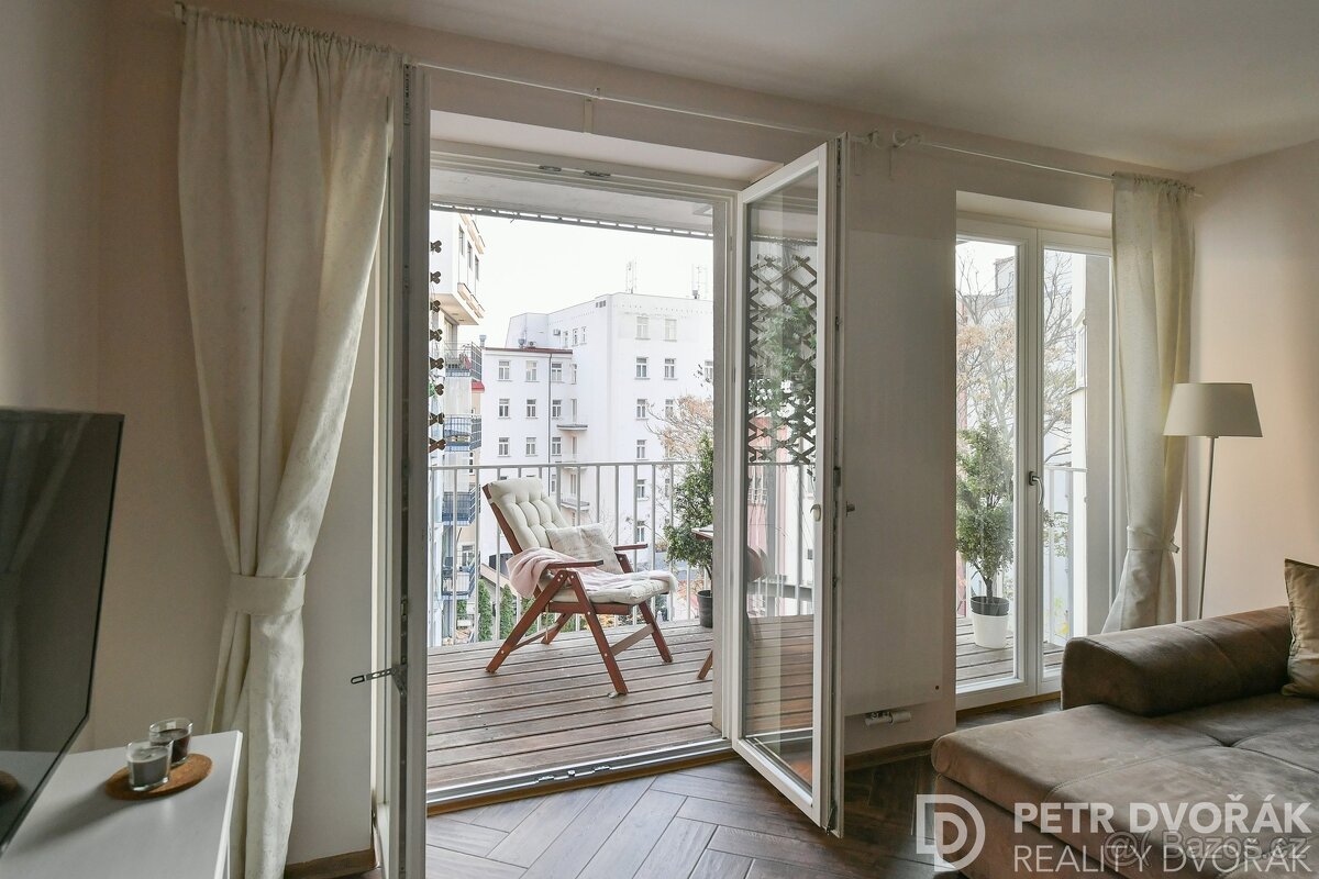 Pronájem bytu 3+kk 68 m² ulice Záhřebská, Praha 2 - část obc - 12