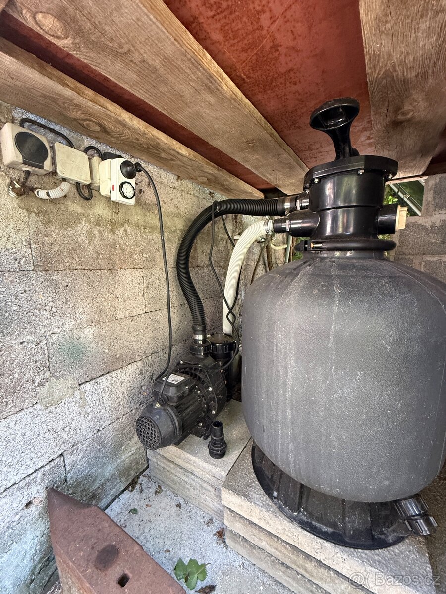 Mountfield Azuro Ibiza 400+filtrace, ohřev, schůdky-TOP STAV - 12