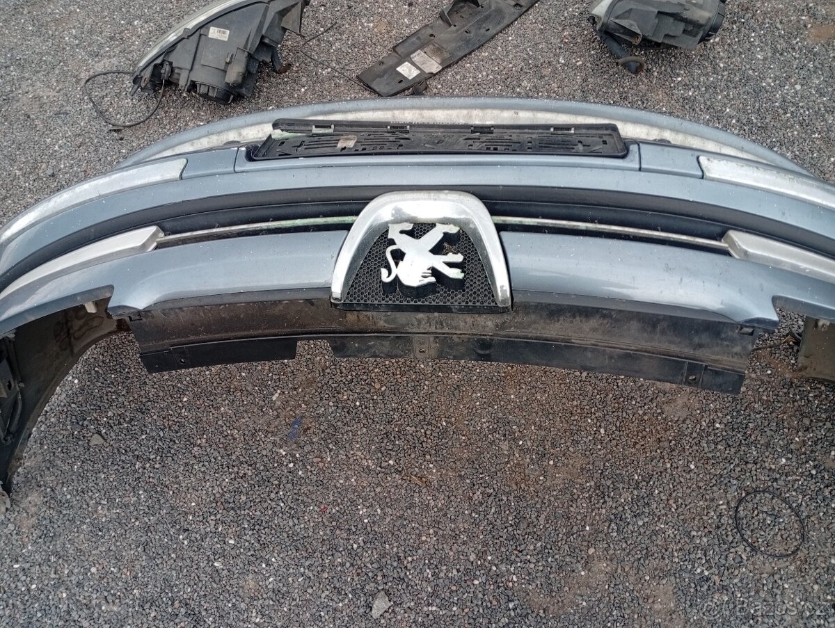 PEUGEOT 807 RV 2012 PŘEDNÍ NÁRAZNÍK A SVĚTLA NA FACELIFT - 12