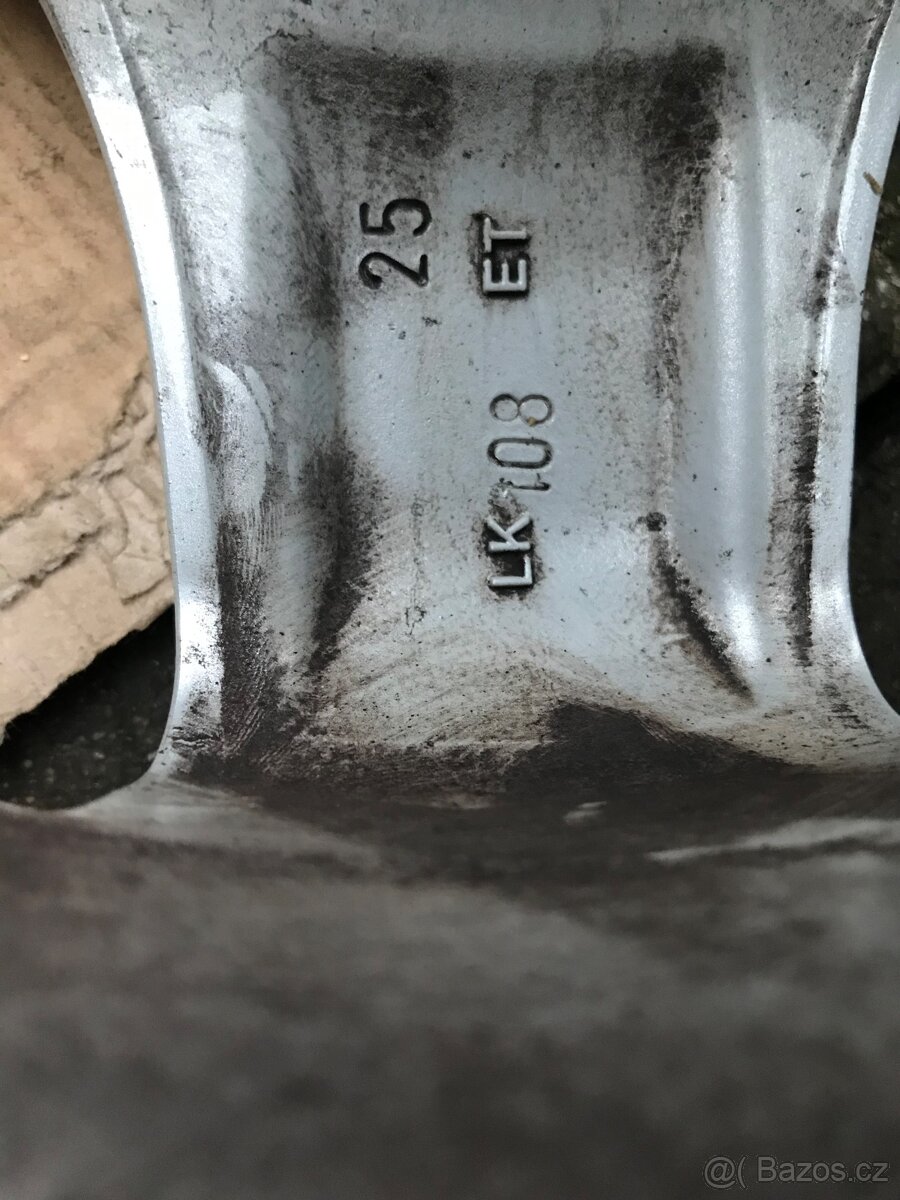 Enzo 6,5Jx15 ET25 4x108+Fulda 185/65R15 - 12