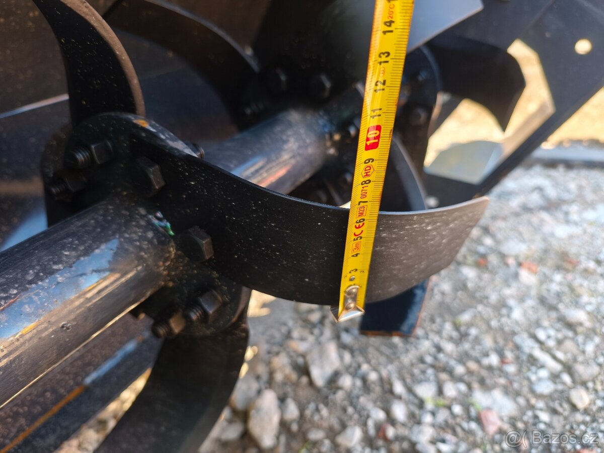 Profi rotavator 183 cm na smykáč - 12
